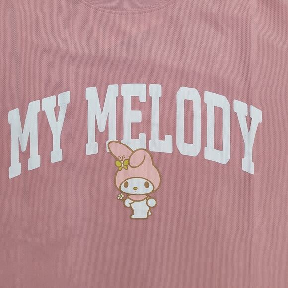 My-Melody Shirt Womens Large 20x26 Pink Sanrio Mariland - Picture 9 of 13